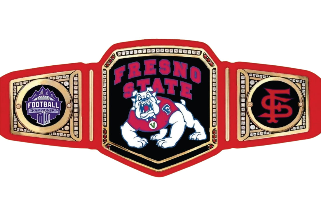 Fresno State Bulldogs National Legacy Title Championship Belt Championship Belts Online