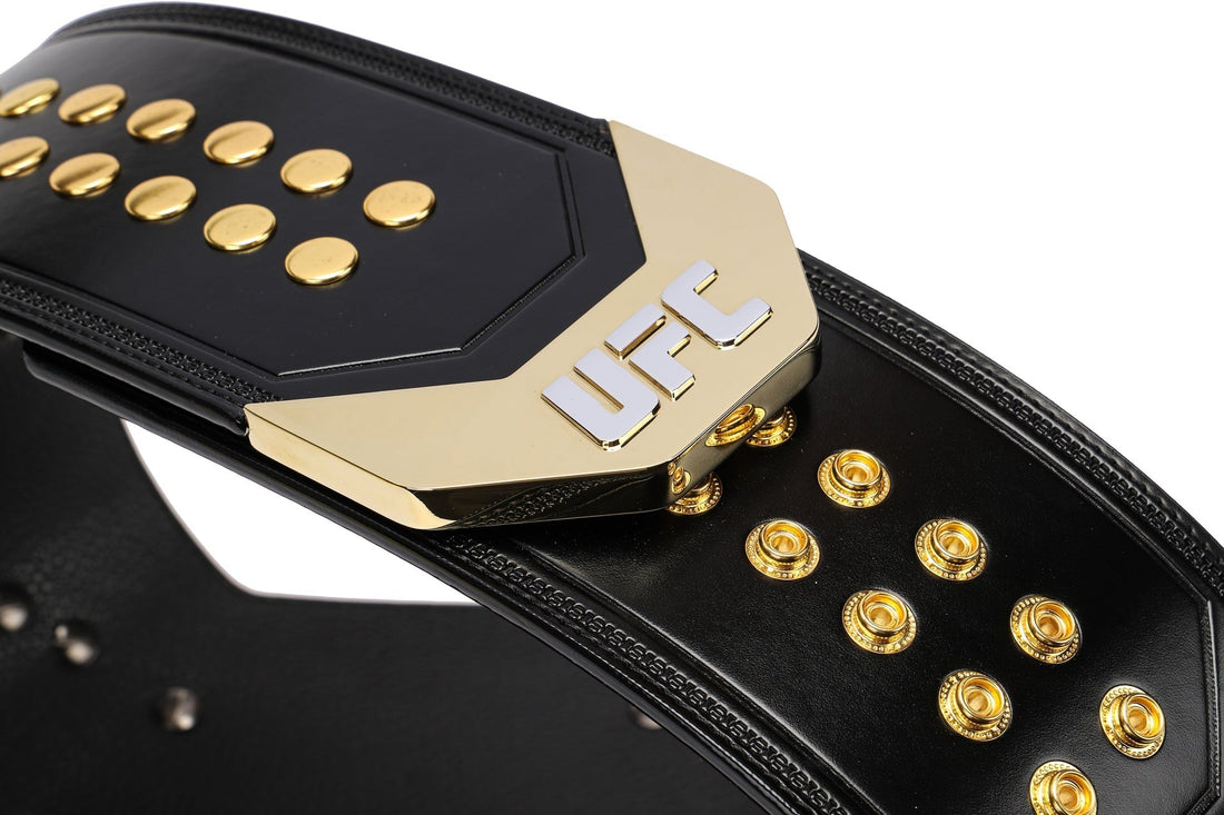 Jon Jones Signed UFC Classic Championship Replica Belt