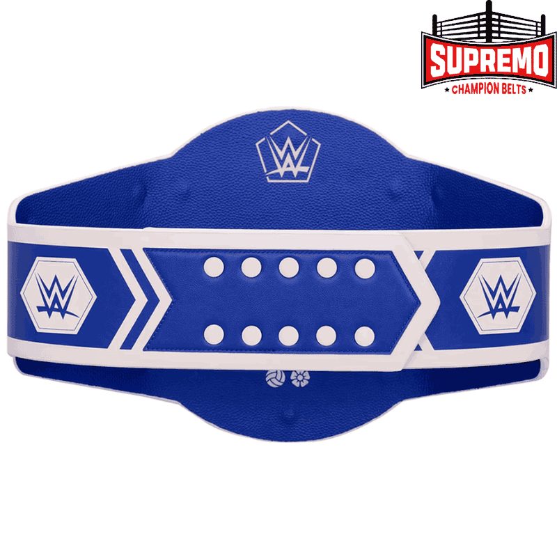 Back of WWE x Chelsea belt showing club founding year