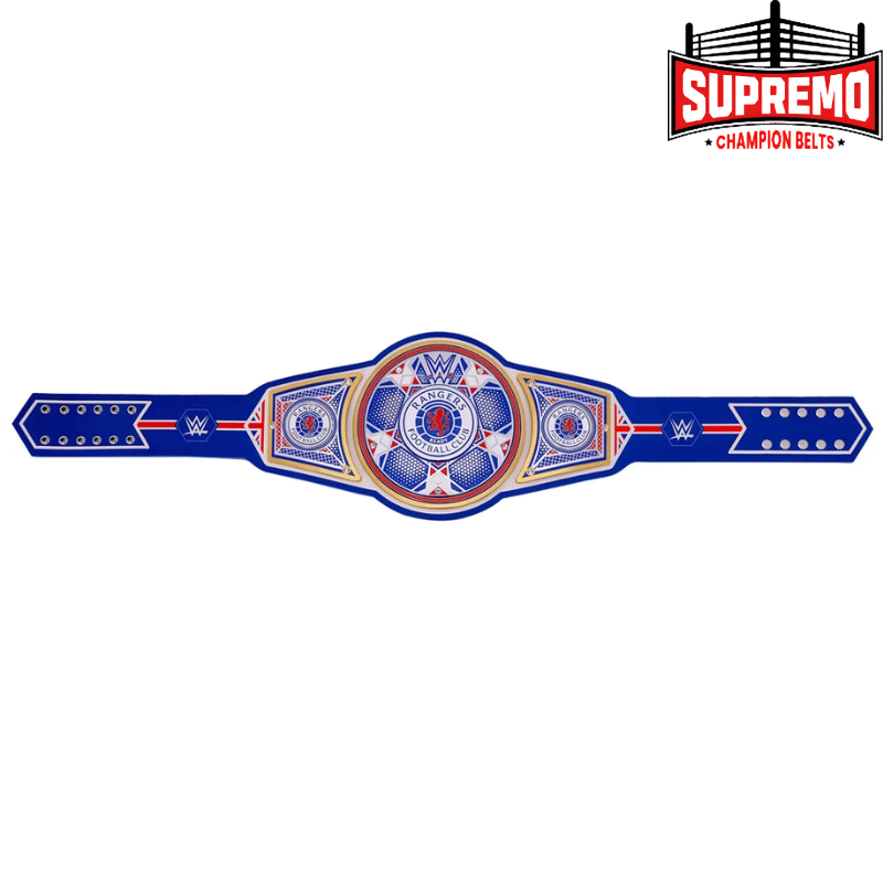 WWE x Rangers FC Legacy Championship Replica Belt – Official Football x Wrestling Collectible