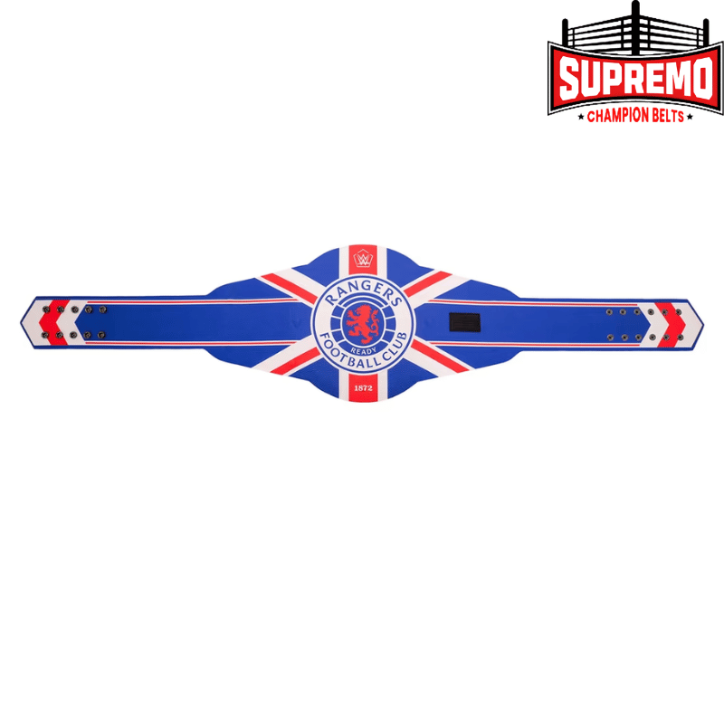 WWE x Rangers FC Legacy Championship Replica Belt – Official Football x Wrestling Collectible