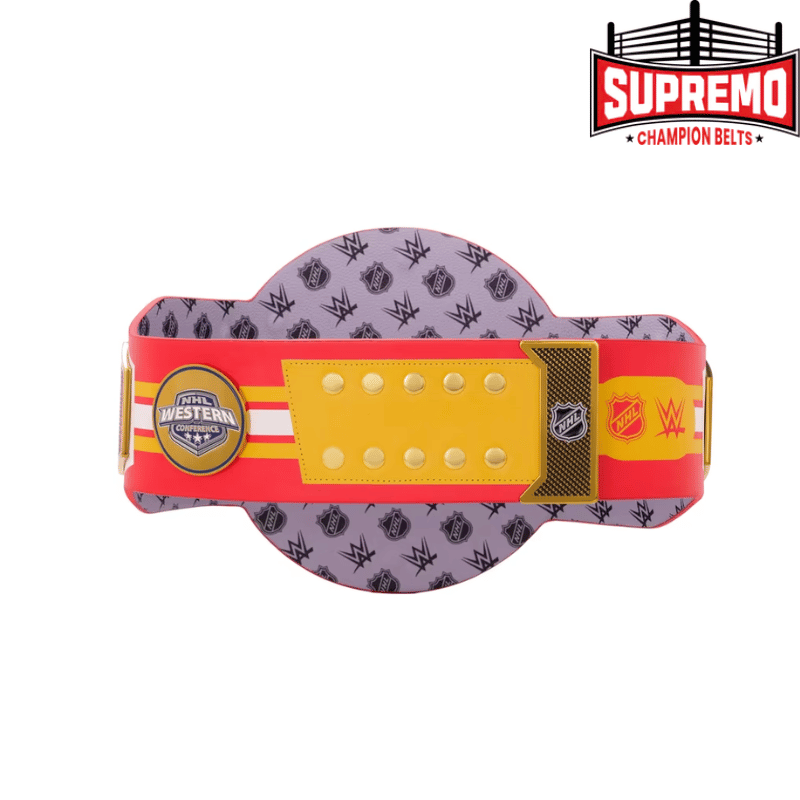 Calgary Flames WWE Legacy Title Belt Replica