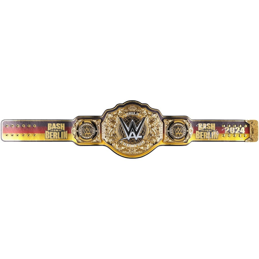 Angelo Dawkins & Montez Ford Street Profits WWE Autographed WWE Tag Team Championship Replica Title Belt Championship Belts Online