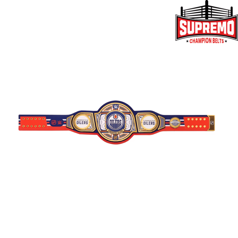 Edmonton Oilers title belt replica size and scale