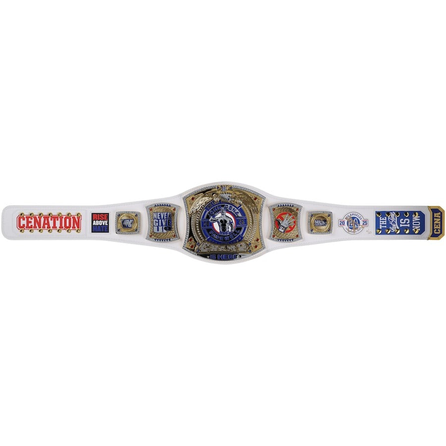 Bret Hart Autographed Signature Series Championship Replica Title Belt with Inscription Championship Belts Online