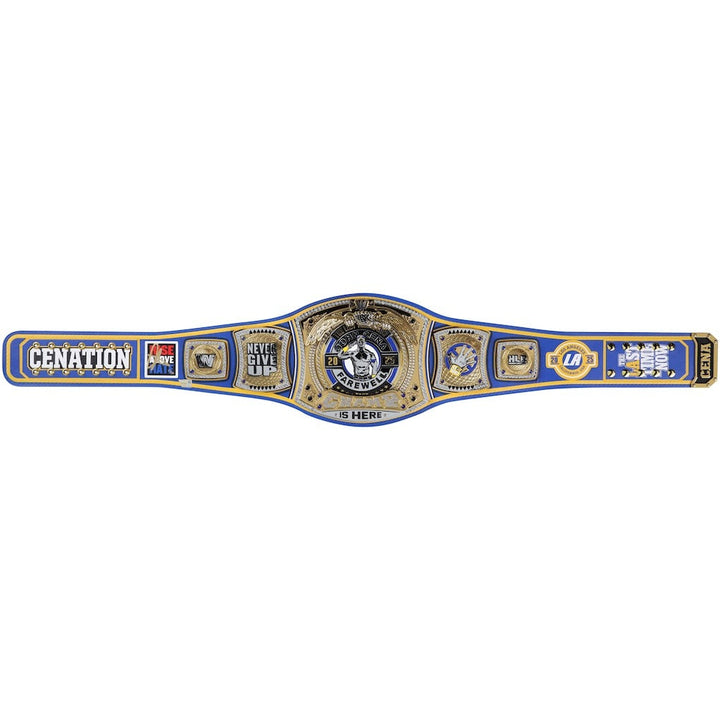 John Cena WWE Autographed Farewell Tour Money In The Bank 2025 Los Angeles Replica Title Belt Championship Belts Online