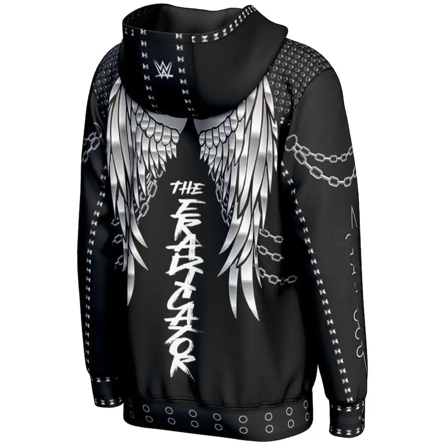 Men's Prosphere Black Rhea Ripley Hoodie Championship Belts Online