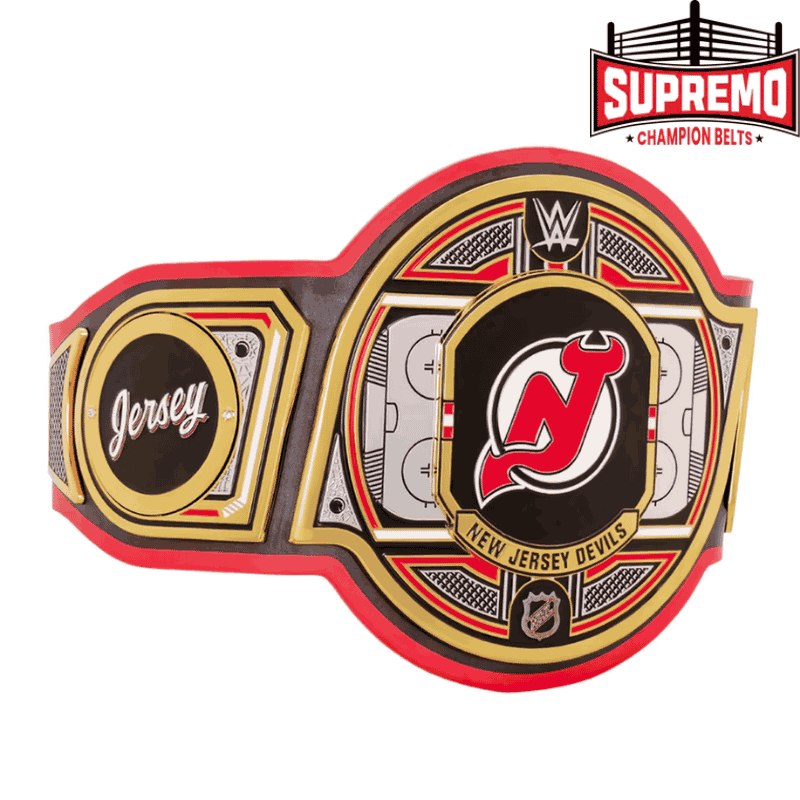 New Jersey Devils WWE Legacy Title Belt Replica