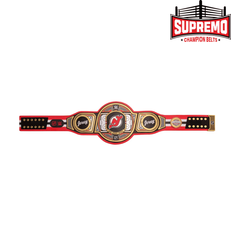 New Jersey Devils WWE Legacy Title Belt Replica