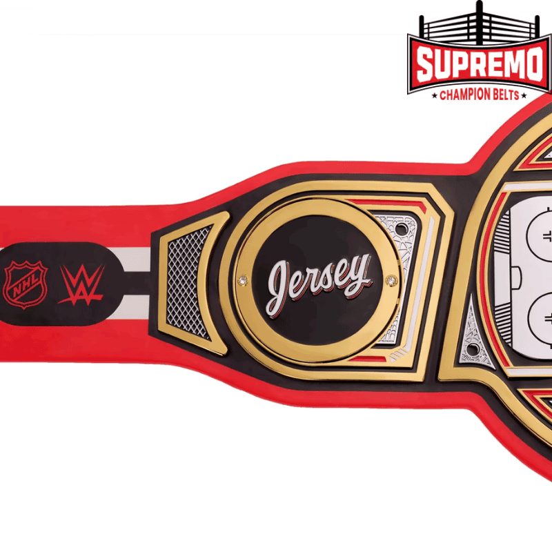 New Jersey Devils WWE Legacy Title Belt Replica