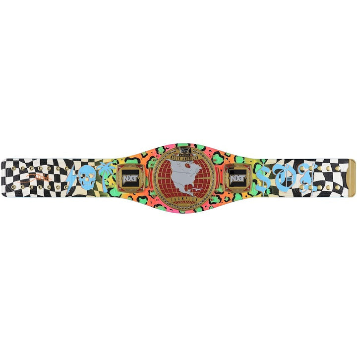 Sol Ruca Autographed NXT Women's North American Championship Replica Title Belt Championship Belts Online