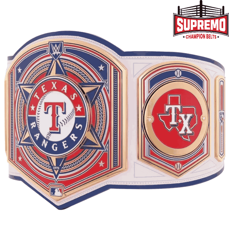 Texas Rangers MLB Championship Belt