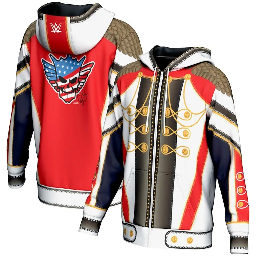 Youth Prosphere White Cody Rhodes Hoodie Championship Belts Online